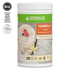formula 1 select natural vanilla