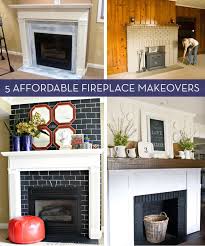 5 Budget Friendly Fireplace Makeovers