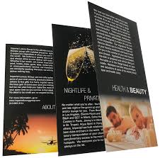 Multi Fold Brochure Five Fold Folded 4 Color Print