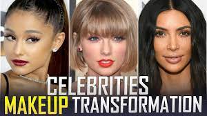 celebrities undergo stunning makeup
