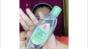 baby oil as a makeup remover trending