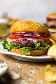best juicy elk burger modern