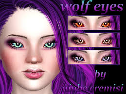 the sims resource wolf eyes by niobe