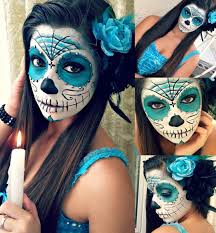 sugar skull halloween makeup ideas