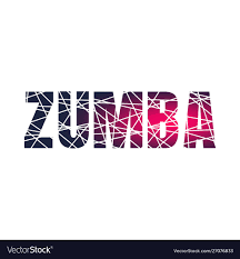 zumba dance royalty free vector image