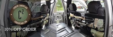 Cur Camo Tactical Molle Seat Covers