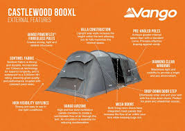 vango castlewood 800xl package tents