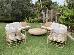 Outdoor Cane Rattan Furniture For Hire