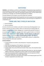 cbse cl 12 english invitation pdf