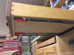 Since it's underneath the drawer, it can't be. 3 Kinds Of Furniture Drawer Slides Pros And Cons Popular Woodworking Magazine