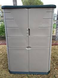 vertical storage shed