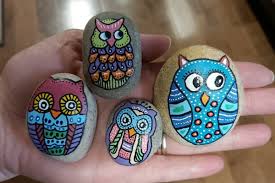 Adorable Fairy Garden Painted Rocks 15