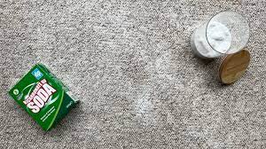 how to clean carpet with baking soda