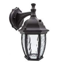 led outdoor wall light water glass