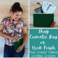 shay cosmetic bag or hook case free