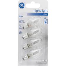 Save On Ge Night Light Light Bulb Clear 4 Watt Order Online Delivery Giant