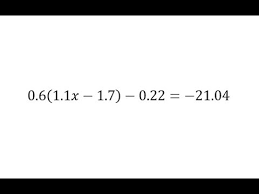 Multi Step Equation With Decimals