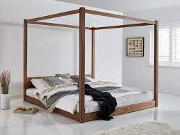 Low Four Poster Bed Canopy Bed Frame