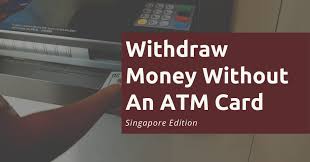 I've never really considered atm withdrawals to be much of a hassle, but i don't know many consumers who would argue with a service that speeds up the routine. 4 Easy Ways To Withdraw Money Without An Atm Card In Singapore Financially Independent Pharmacist