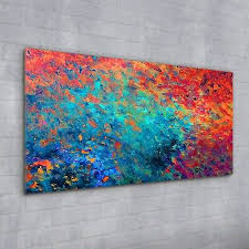 acrylic glass print wall decor painting