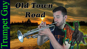 old town road pla on the trumpet