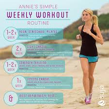 simple weekly workout routine easy