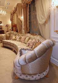 Large Corner Sofa Classic Style