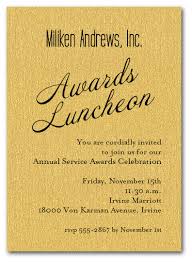 Gold Sparkle Business Awards Invitations