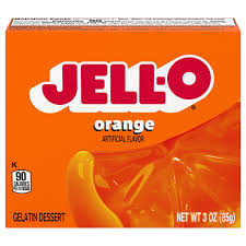 save on jell o gelatin dessert orange