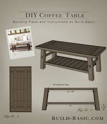 Table redo with a light finish. Build A Diy Coffee Table Build Basic