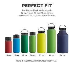 Vanteen 2 Pack Straw Lid For Hydro Flask Wide Mouth Sport Water Bottle