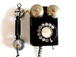 1930s Antique Wall Telephone Ericsson