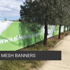 Outdoor Banners Mesh Banners