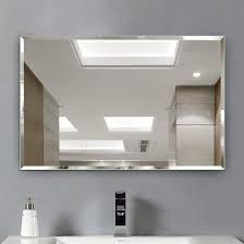 Frameless Wall Hung Mirror Led Lights