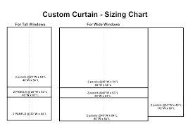 Standard Curtain Panel Sizes Teencuentro Co