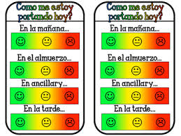 Individual Daily Behavior Chart In Spanish