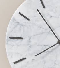 Lumi Marble Wall Clock Target Australia