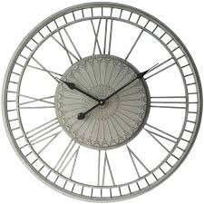 Bungalow Rose Oversized Wall Clock