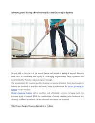 hiring a professional carpet cleaning