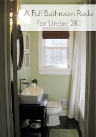 Double bathroom sinks and tile for multiple kids. Our Bathroom Makeover Reveal A Full Reno For Under 2k Young House Love