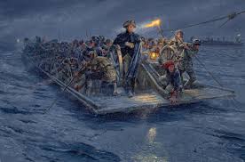 We know general george washington crossed the delaware river to attack britain's hessian army at leutze modeled the river in the painting after germany's rhine river. The Iconic Washington Crossing The Delaware Gets The Facts Wrong Artsy