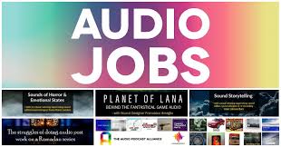 20 great new audio jobs at aardman