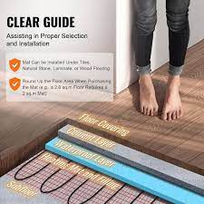 vevor floor heating mat 20 sq ft