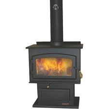 wood stove in a mobile home