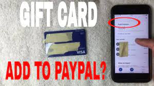 can you add visa debit gift card to