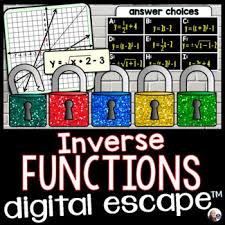 Inverse Functions Digital Math Escape