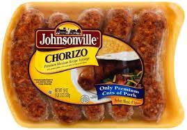 johnsonville chorizo 19 oz nutrition