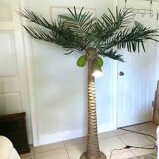 Vintage Standing 5 Foot Tall Palm Tree