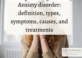anxiety disorder definition types