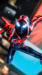 It follows an experienced peter parker facing all new threats in a vast and expansive new york city. Spider Man 2099 White Suit Wallpaper